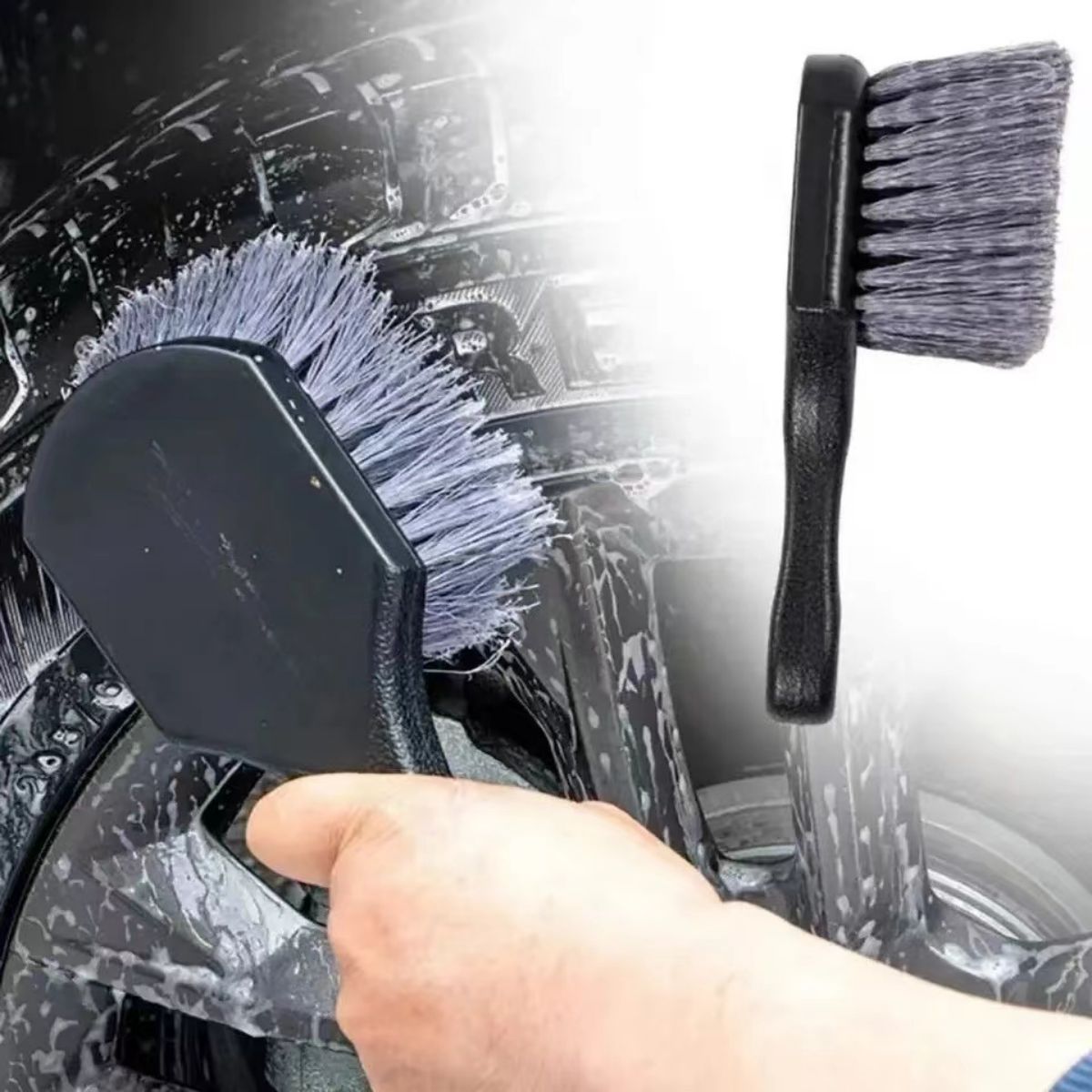 Car Wheel Cleaning Brush Detai – обзор и цена Car Cleaning Brush