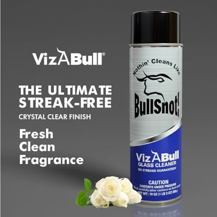 BullSnot VizABull Glass Cleane – обзор и цена Glass Cleaner Streak