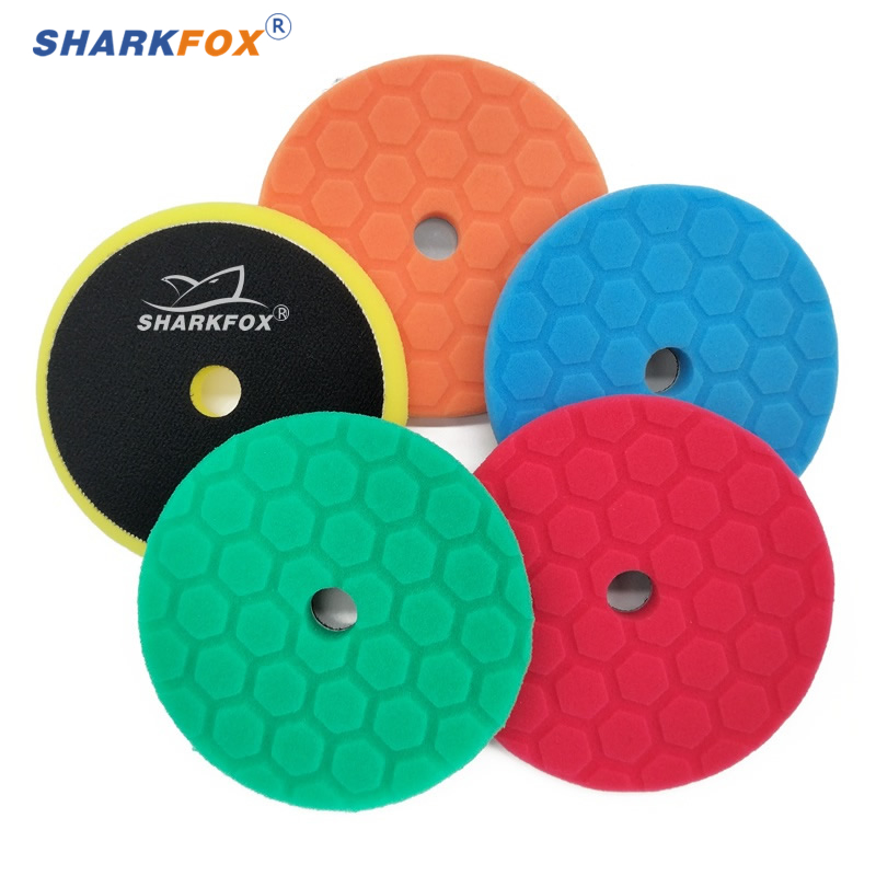 Sharkfox 5 pieces/set 5 Inch(1 – обзор и цена Polish Pad Set Buffer