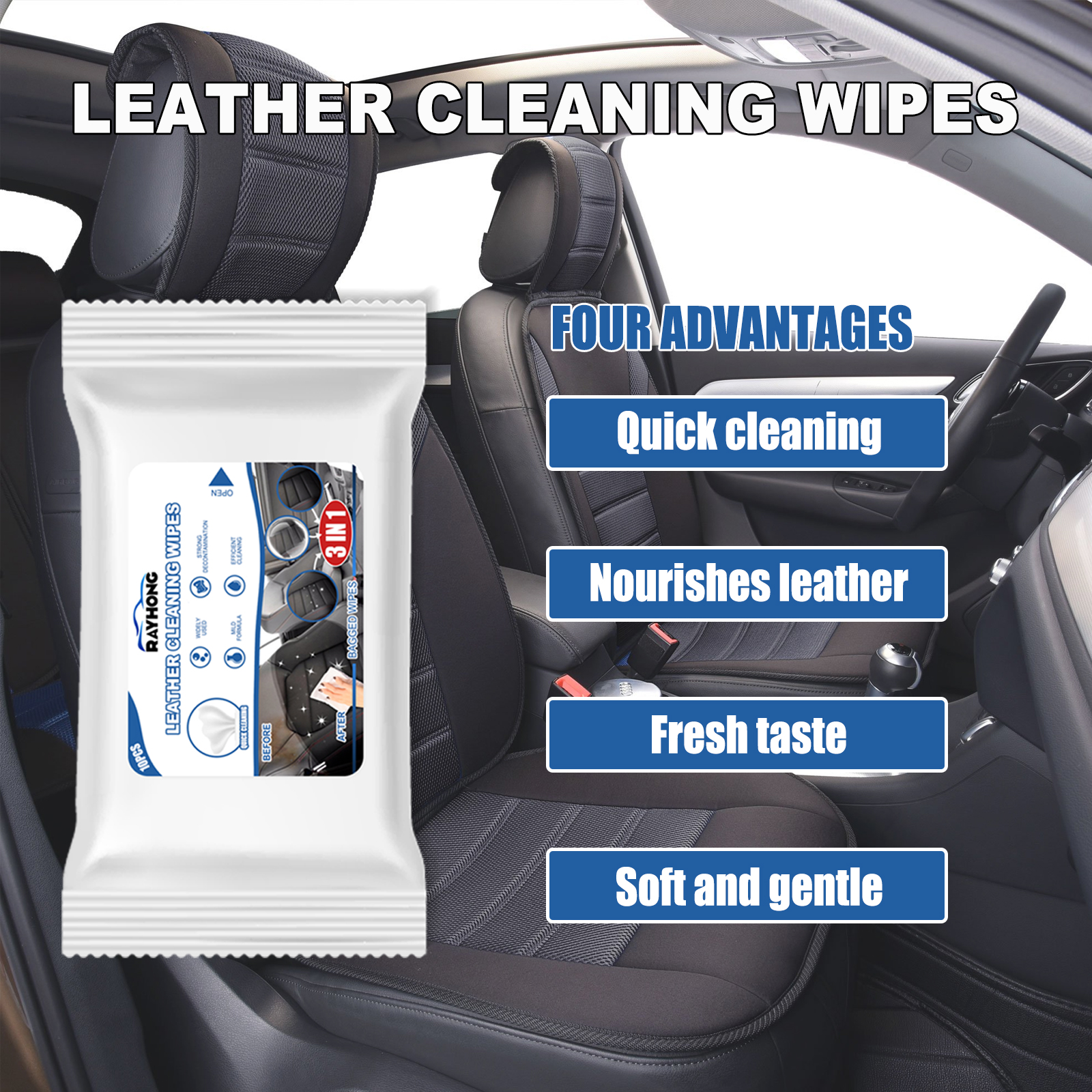 Rayhong Car Leather Cleaning W – обзор и цена Dirt Brush Interior