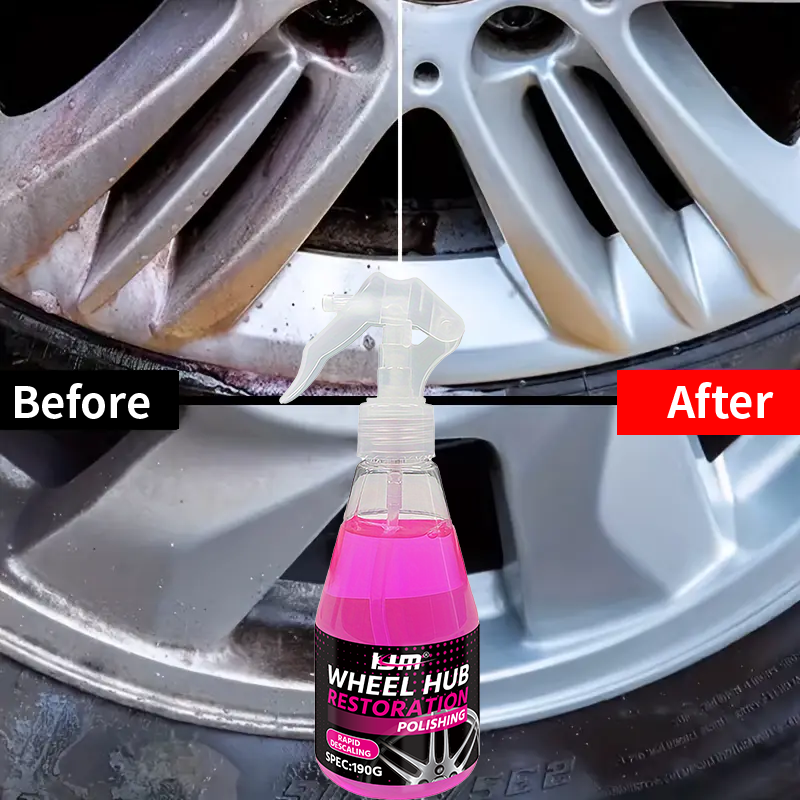 KJM 190ML Car Wheel Rim Cleane – обзор и цена Wheel Cleaner Alloy