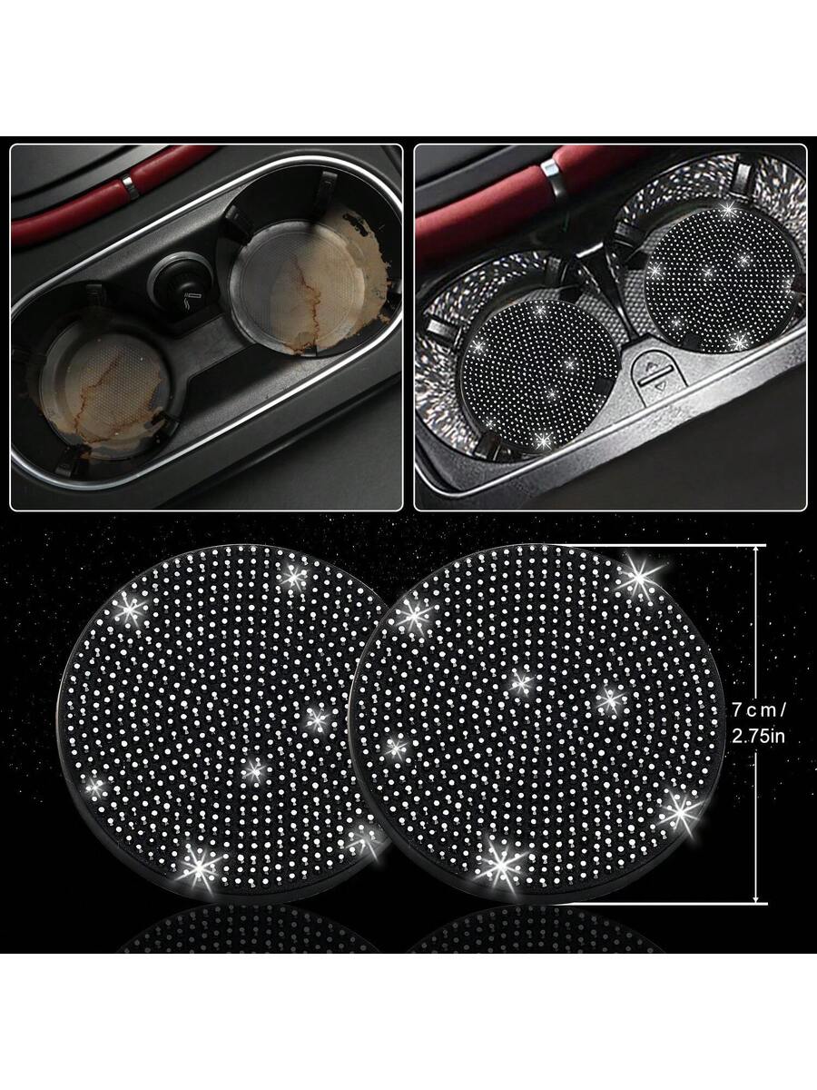 Bling Car Floor Mats Set With  – обзор и цена Dirt Brush Interior