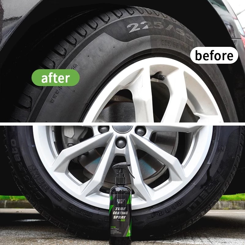 2026 Hot Tyre Gloss Tire Coati – обзор и цена Tire Shine Spray Sealant