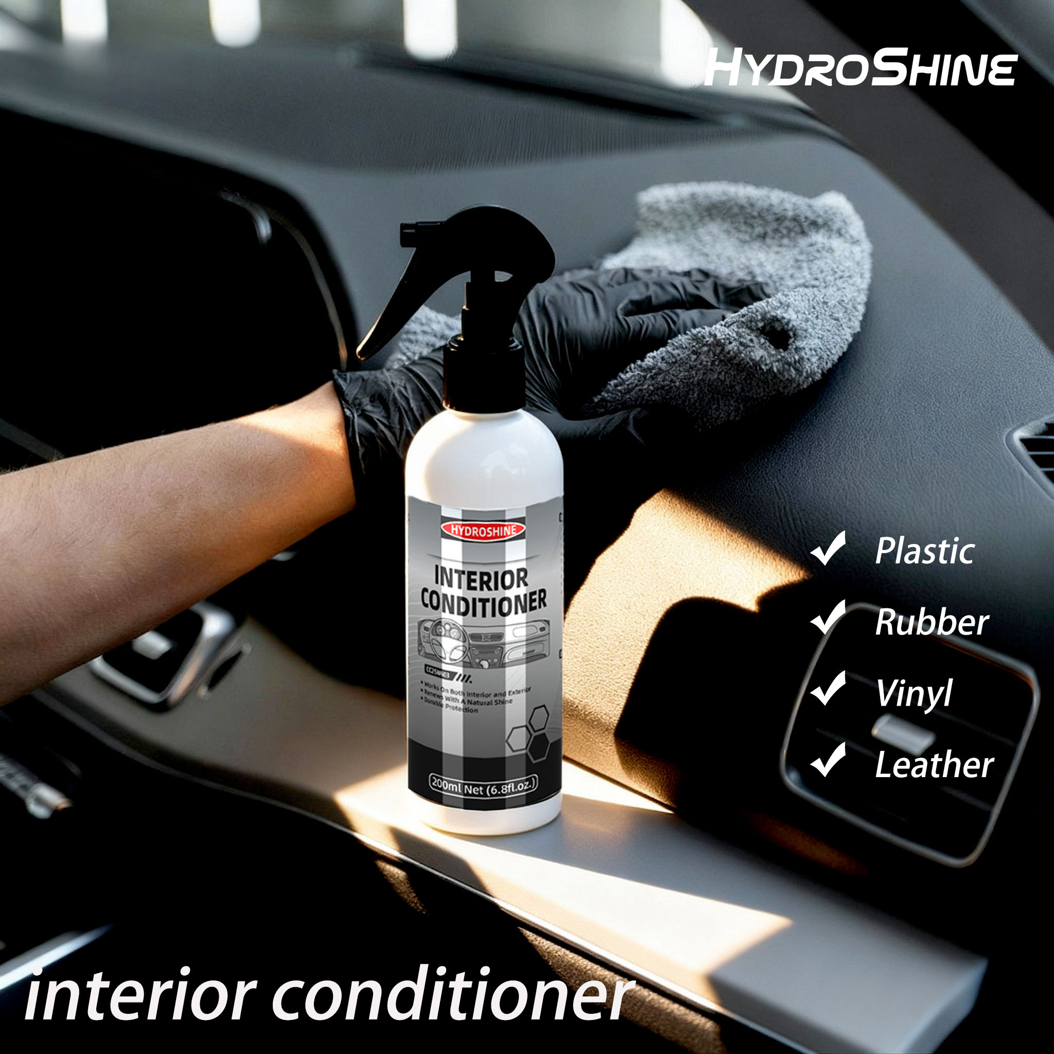 Hydroshine Car Interior Condit – обзор и цена Leather Cleaner Interior