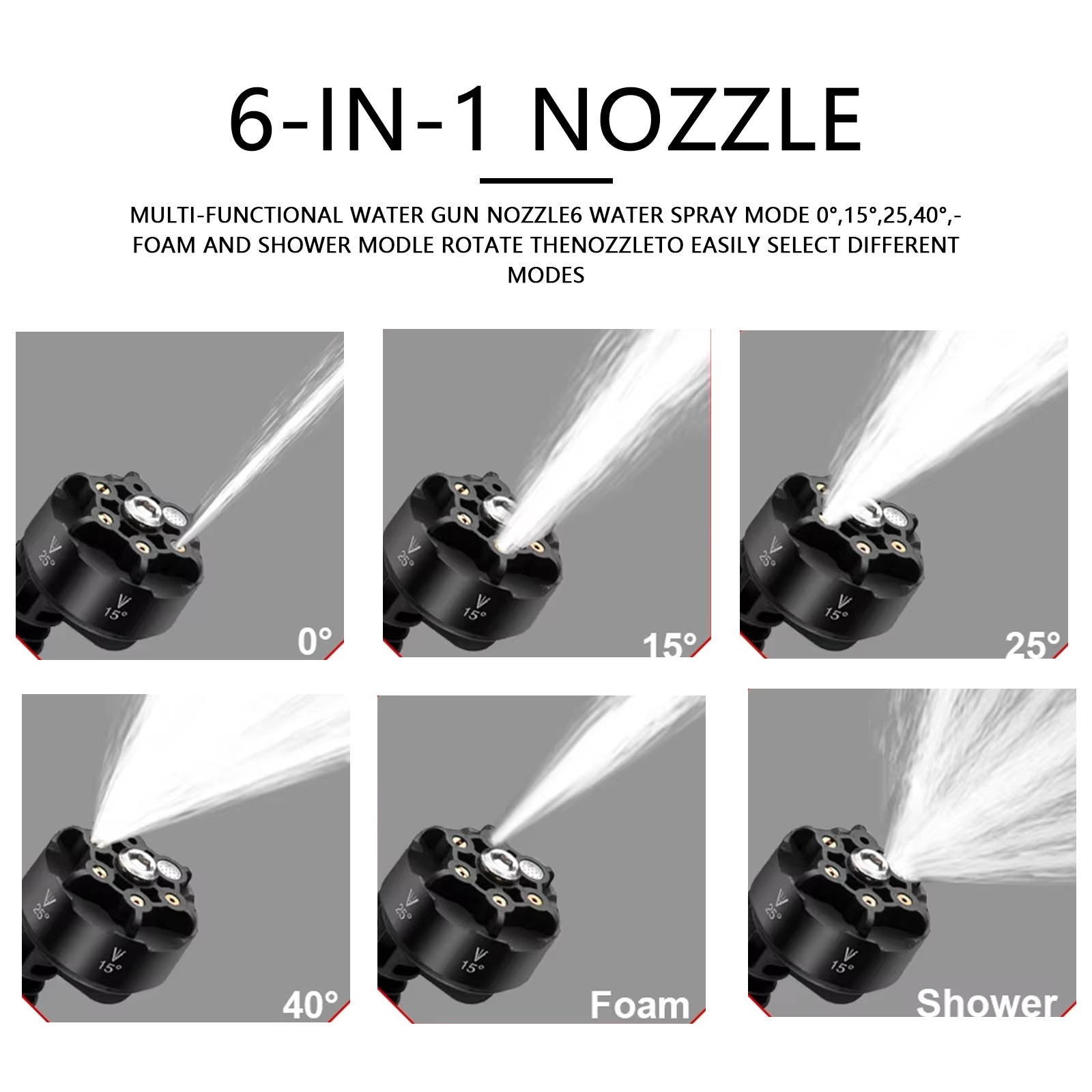 【2026 New】3500W 6-in-1 Nozzle  – обзор и цена Car Shampoo Ph