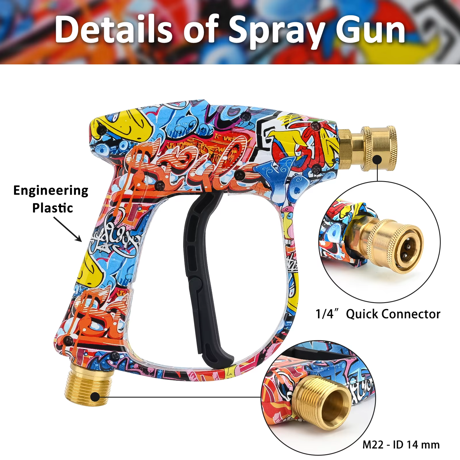 Pressure Washer Water Gun for  – обзор и цена Foam Cannon Car Wash