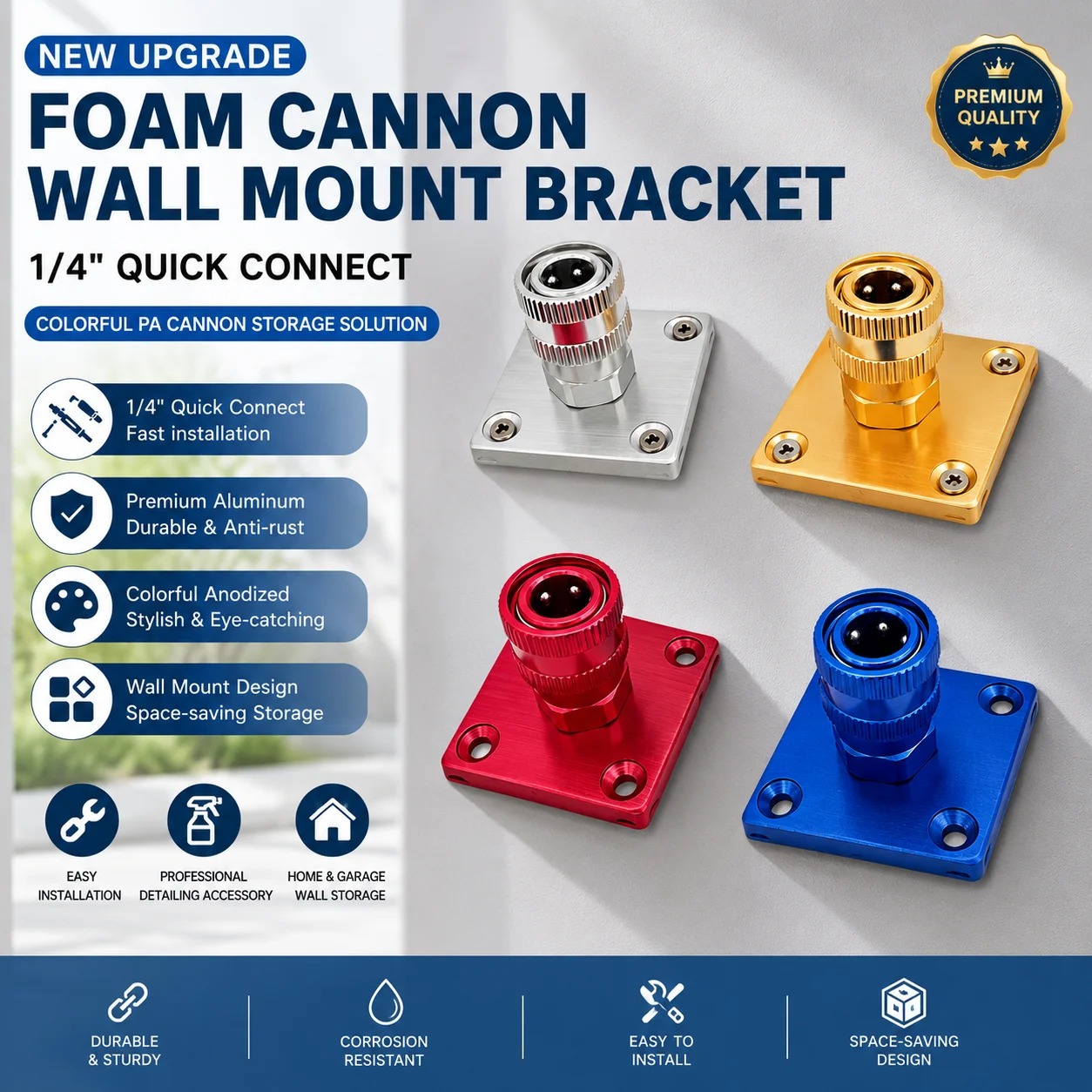 1/4 Quick Connect Foam Cannon  – обзор и цена Foam Cannon Car Wash