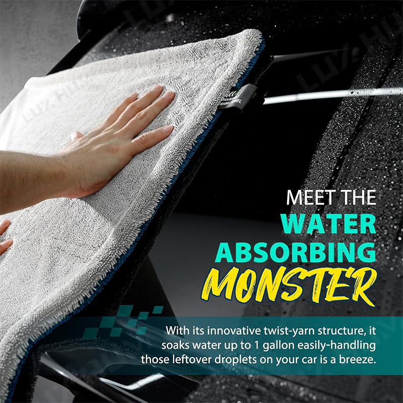 1400GSM Thick Car Drying Towel – обзор и цена Interior Detailing Kit