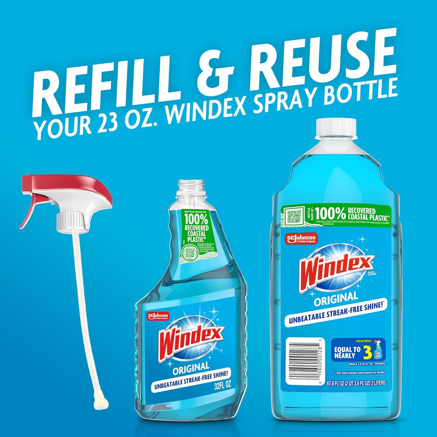Glass and Window Cleaner Refil – обзор и цена Glass Cleaner Streak