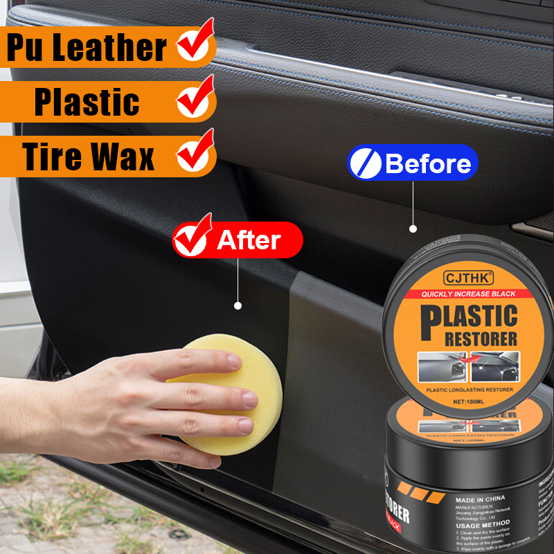 Car Plastic Restorer Back To B – обзор и цена Leather Cleaner Interior