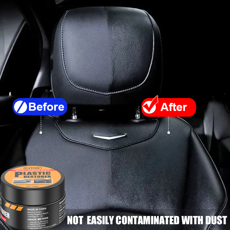 Car Plastic Restorer Back To B – обзор и цена Leather Cleaner Interior