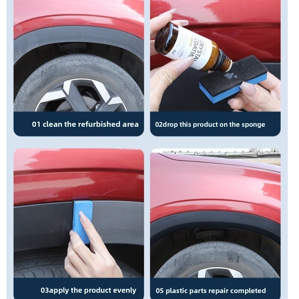 New Durable Crystal Coating Re – обзор и цена Trim Restorer Plastic