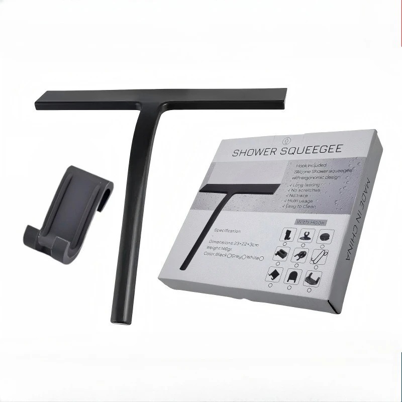 Matte Black Silicone Squeegee  – обзор и цена Glass Cleaner Streak