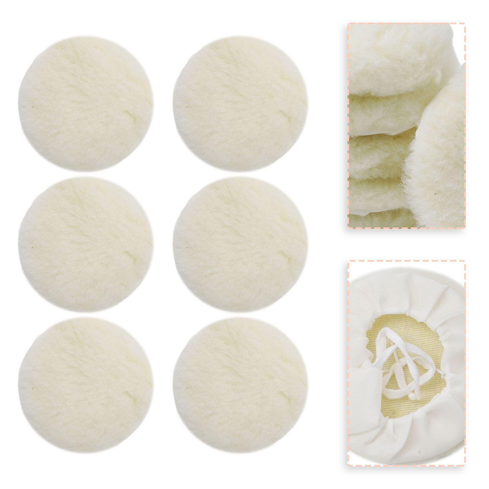 Set Buffing Pads 125mm Buffer  – обзор и цена Polish Pad Set Buffer