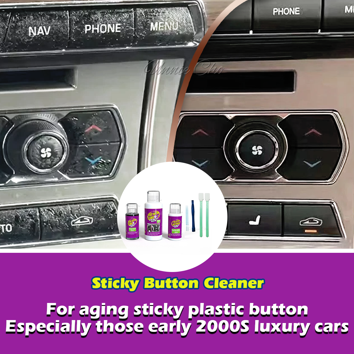 Sticky Button Removal for Mase – обзор и цена Trim Restorer Plastic