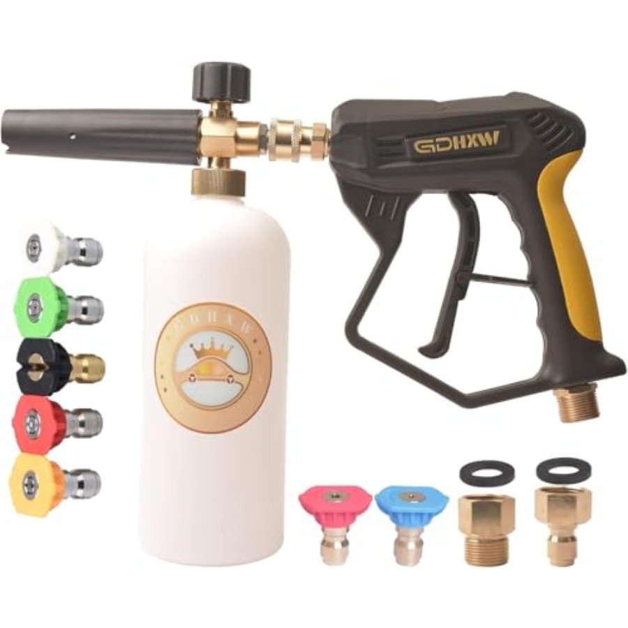 X887 High Pressure Washer Gun  – обзор и цена Foam Cannon Car Wash