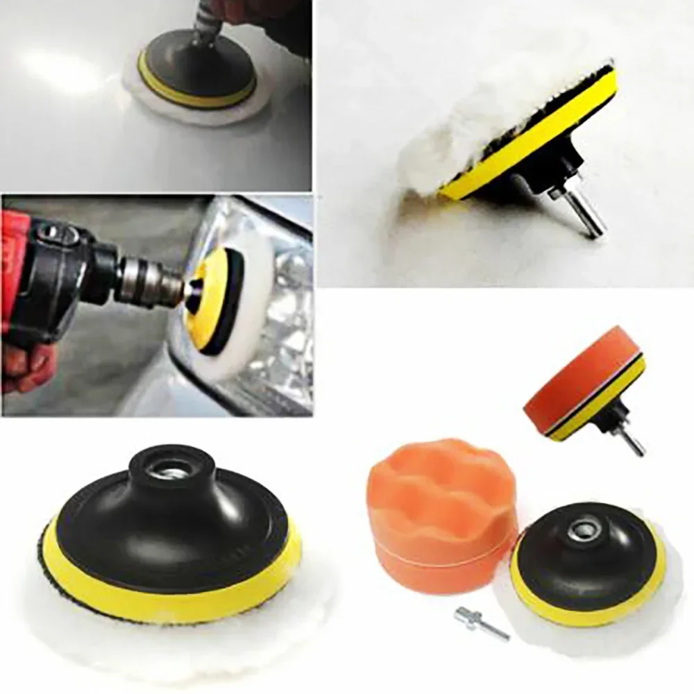 6Pcs Foam Pad Buffer Kit Polis – обзор и цена Polish Pad Set Buffer