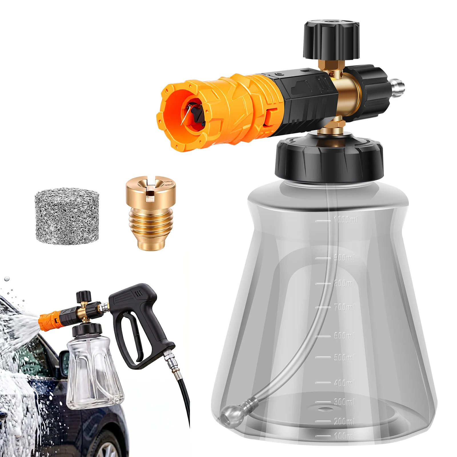 Foam Cannon for Pressure Washe – обзор и цена Foam Cannon Car Wash