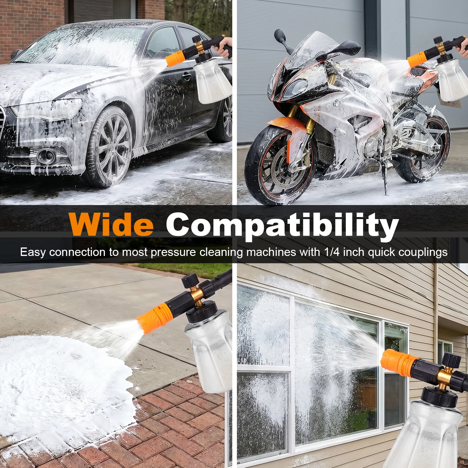 Foam Cannon for Pressure Washe – обзор и цена Foam Cannon Car Wash