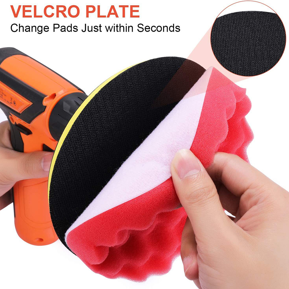 8Pcs Car Polishing Pads Kit 3/ – обзор и цена Polish Pad Set Buffer