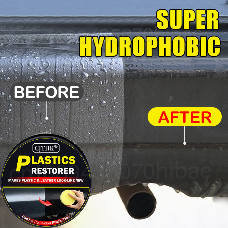 Car Plastic Restorer Back To B – обзор и цена Leather Cleaner Interior