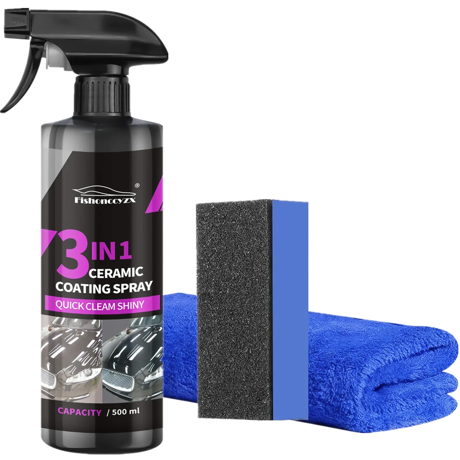 3 in 1 Car Ceramic Liquid Coat – обзор и цена Car Wax Ceramic Coating