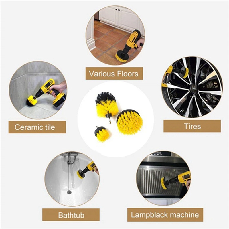 15pcs Electric Floor Scrubber  – обзор и цена Car Cleaning Brush